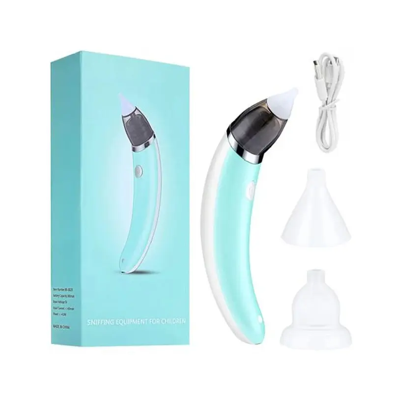 Picture of Electric Baby Nasal Aspirator – Gentle Nose Cleaner & Sniffing Equipment for Children to Clear Stuffy Noses
