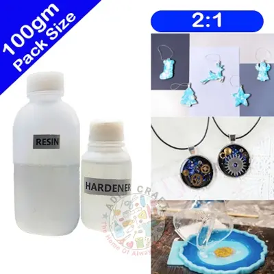 Picture of 2:1 Loose Clear Epoxy Resin With Hardener 100gm
