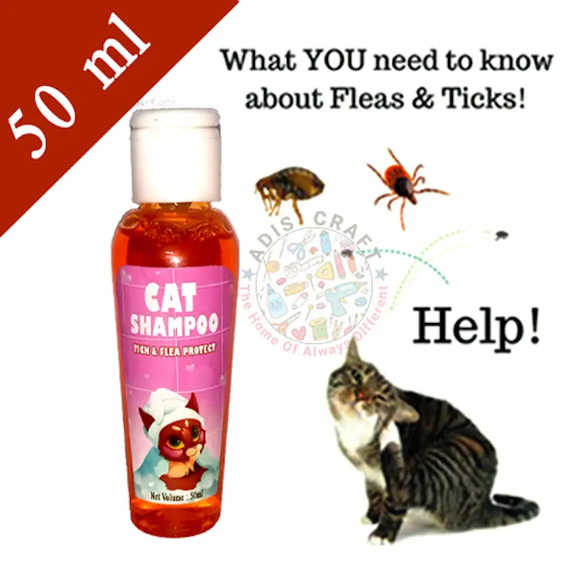 Picture of Tick & Flea Protect Cat Shampoo mini Pack 50ml