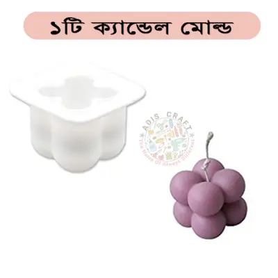 Picture of Silicone DIY Candles Mould Aromatherapy Plaster Candle 3D Hand-made