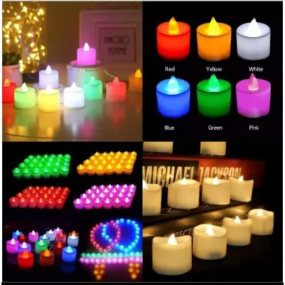 Picture of Led টি লাইট মোমবাতি 4 পিস - strip light - Multicolor