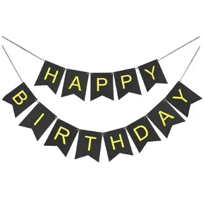 Picture of Happy birthday card banner