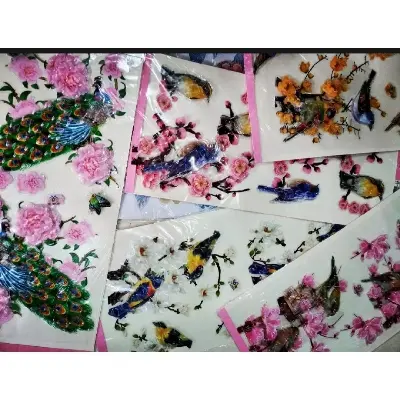 Picture of 3D wall sticker/natural wall stickers - Sticker - Multicolor