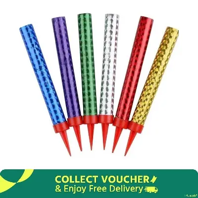 Picture of Spark candle-2pc/jorna mom/fire spark candle for birthday and party celebration-(12cm)-2pc - Multicolor