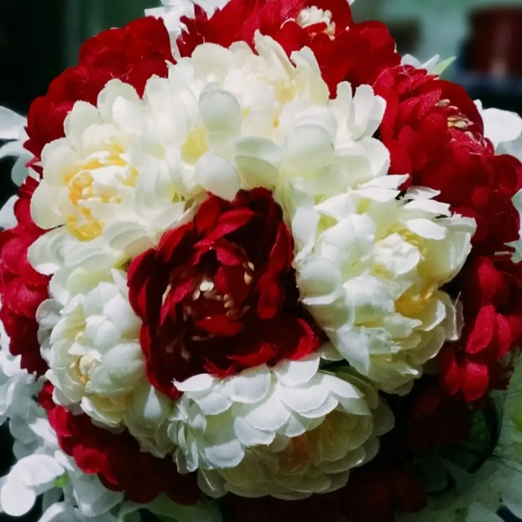 Picture of Flower khopa/Artificial flower khopa/Bride khopa ful/Fuler khopa - White