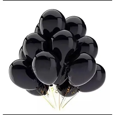 Picture of Black balloon/black Monty balloon/Monty balloon-20pc Black - Black