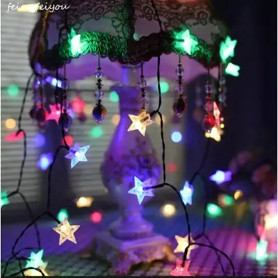 Picture of Star fairy light/little star fairy light/Star Shaped LED Light - Multi Color Decorative Light - Multicolor