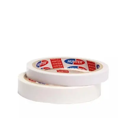 Picture of Both side 0.5inch tape-2pc/two side tape/Double Side tape/0.5 Inch Best Quality Double Sided Tape/Hunter Half inch Double Tape - White