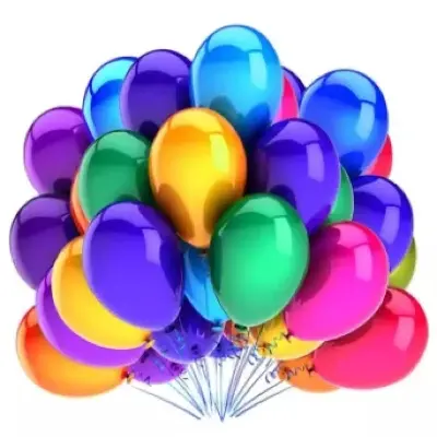 Picture of Multicolour Balloon -20pc/Maonty balloon-20pc multiple colours - Multicolor
