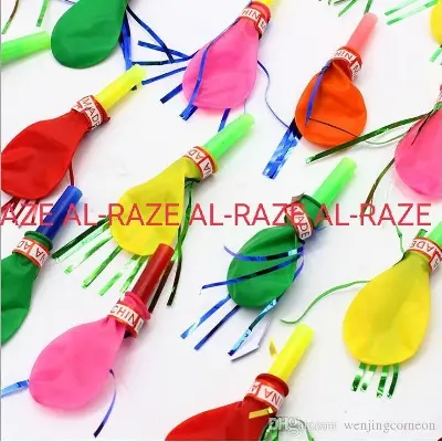 Picture of Basi balloon-20pc/mini whistle balloon/party balloon -20pc - Multicolor