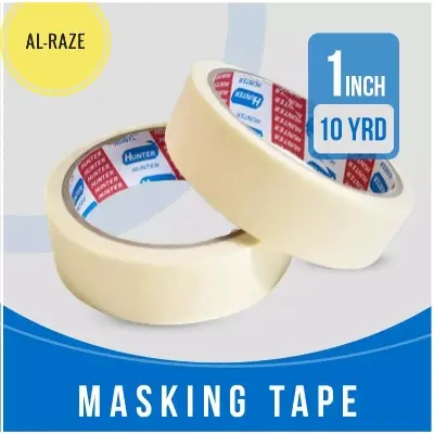 Picture of Masking tape/1 inch Masking Tape- 2Pcs- 20 Yards - White