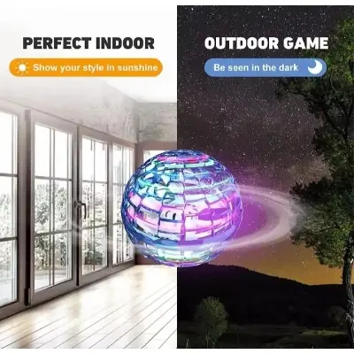 Picture of Flying spinner/lighting flying spinner/Flynova Pro Flying Boomerang Spiner And Throwing Ball - Multicolor