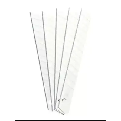 Picture of Anti cutter blade/SDI 1403 Anti-Cutter High-Carbon Steel Spare Blade, 9mm (Pack of 10) - Silver