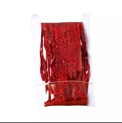 Picture of Glitter foil curtains/Glitter Fringes Metallic Curtain Birthday Party Wedding Backdrop Decor