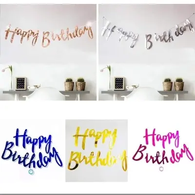 Picture of Ginger ray Happy Birthday banner