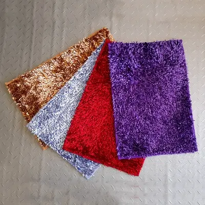 Picture of Soft Floor mate/Anti Slip mate/mokmol papos/silky shiny floor mate - Multicolor