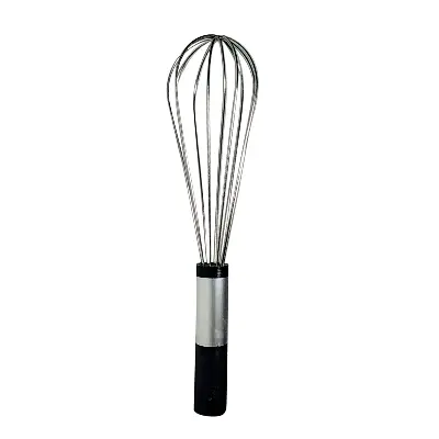 Picture of Stainless Steel  - Silver - Comfortable Handle - Egg Whisk Attachment - Easy to Use - Hand Mixer/Egg Beater - Silver