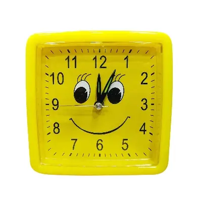 Picture of Beautiful Table Alarm Clock - Yellow Color - Yellow