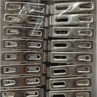 Picture of স্টেইনলেস স্টিলের কাপড় শুকানোর ক্লিপ-রূপালী 20 পিস সেট - cloth hanger - Silver