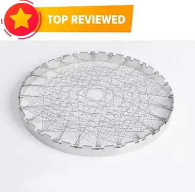 Picture of Over Heating Gas Saving Net for Stove-1pc - Silver