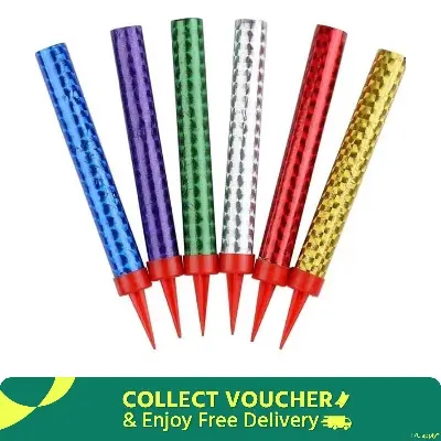 Picture of Spark candle-2pc/jorna mom/fire spark candle for birthday and party celebration-(12cm)-2pc - Multicolor