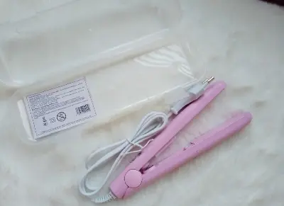 Picture of Mini Hair Straightener Multicolor - Hair Straightener/Household Parsonal Use Travel Beauty Salon Electric Portable Mini Hair Straightener - Multicolor