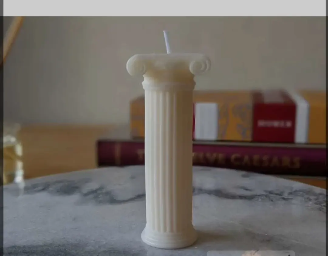 Picture of Pillar candle-1pc/roman colum candle/crown candle