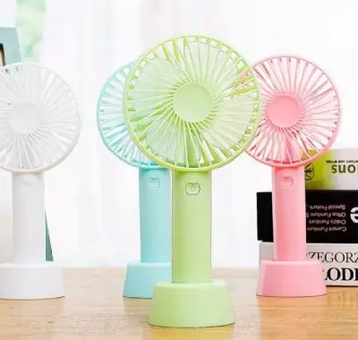 Picture of Mini Fan USB Rechargable Desk and Portable FAN - Multicolor