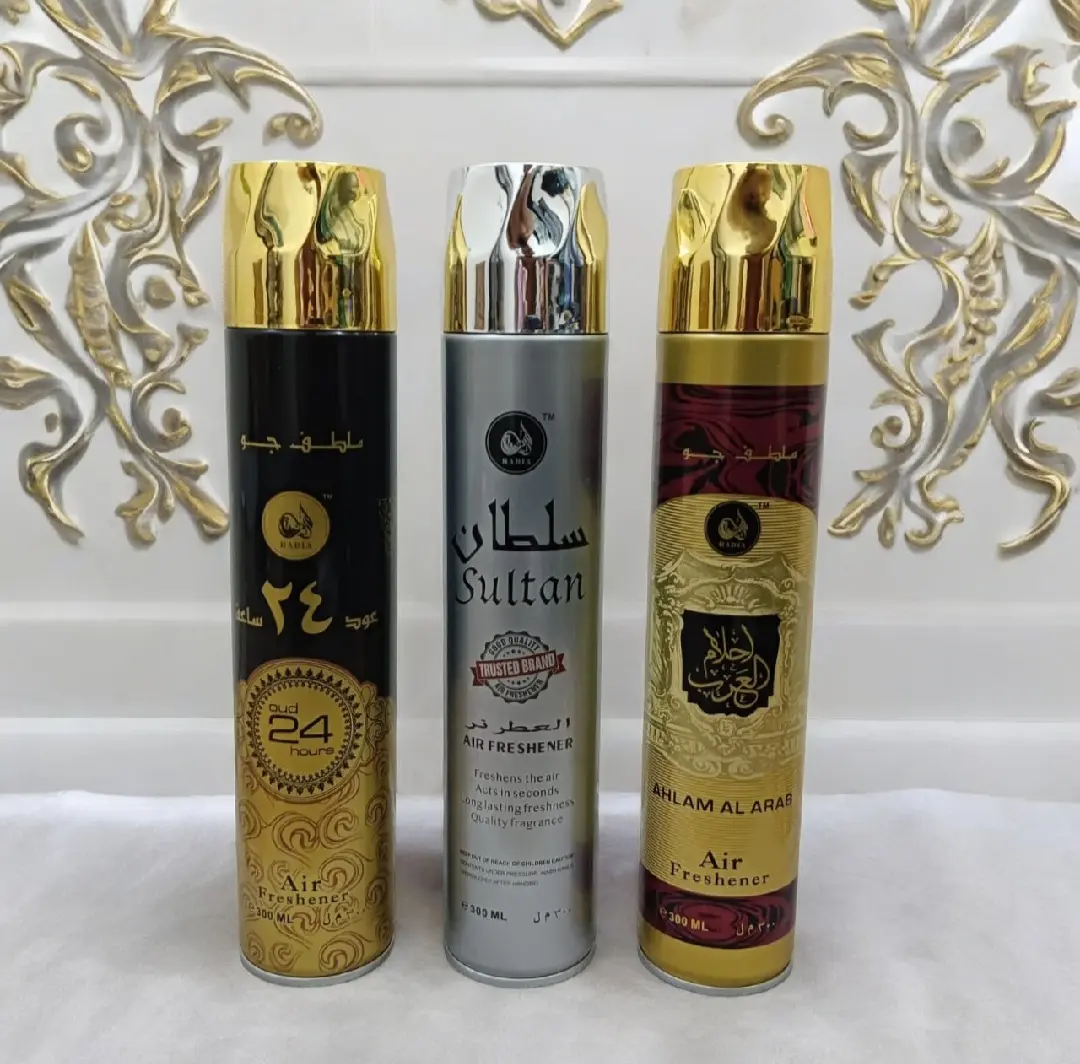 Picture of Ahlam al Arab/sultan/Oud Air Freshener Spray - Refresh Your Home Indoor Fresh Floral Woody Fragrance -300ml - Sultan, Oud, Ahlam