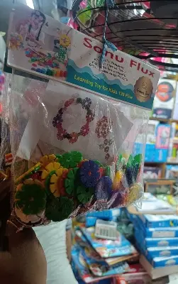 Picture of Kids learning toy Block Game For Kids Flower Block - Toys - Multicolor