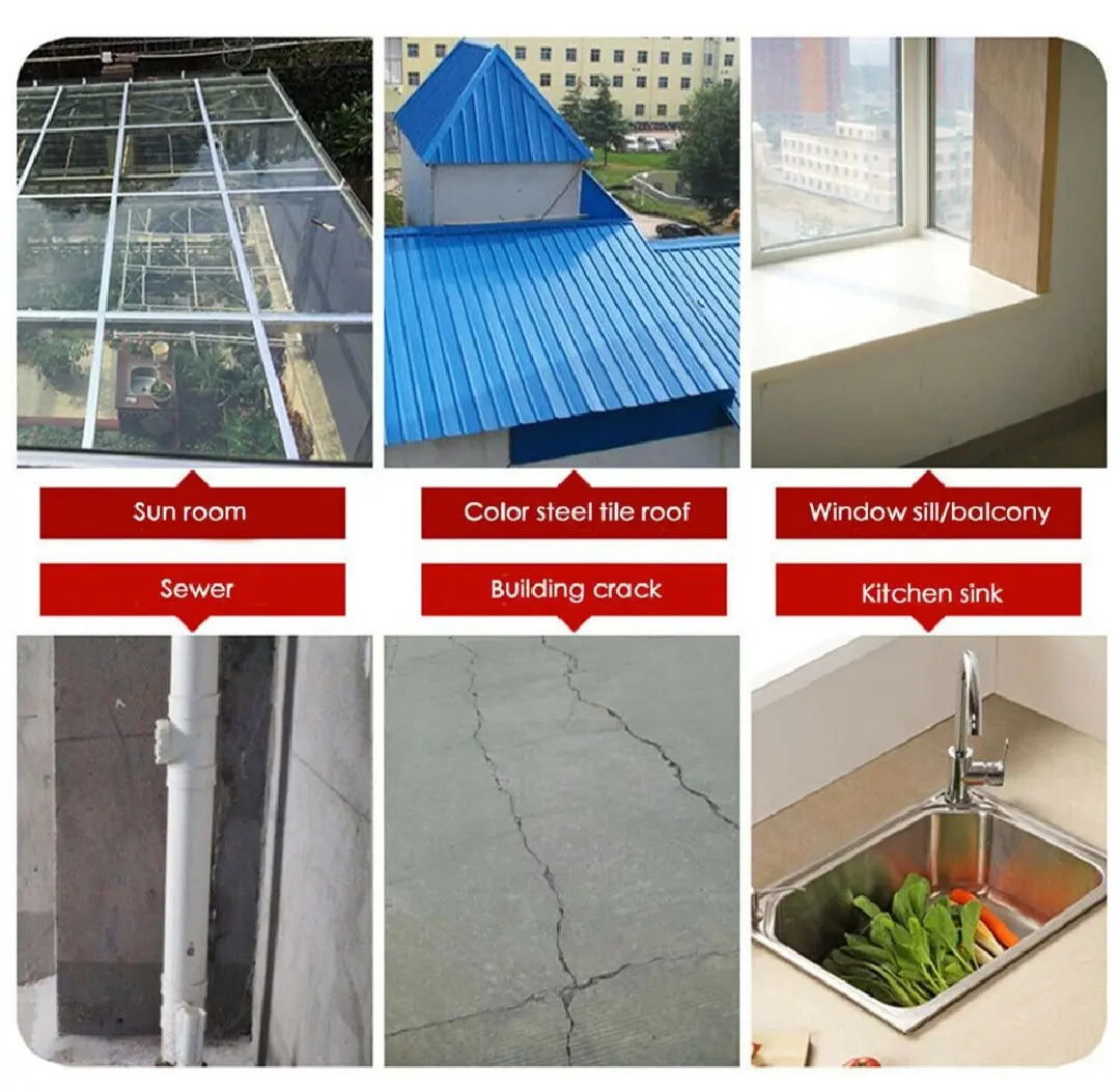 Picture of Super Waterproof Tape Butyl Rubber Aluminium Foil Tape is applicable in electrical, HVAC and construction industries - Silver 50mm