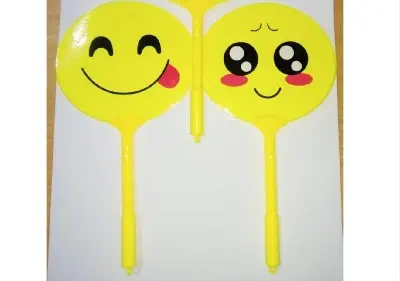 Picture of Emoji pen with fan birthday gift 1pc/2pc/3pc/4pcs set