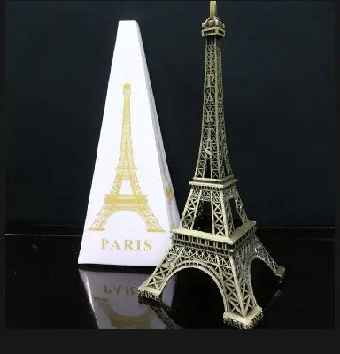 Picture of Paris Eiffel Tower Showpiece/Paris Tower 18 cm/7.1 inch Paris Eiffel Tower For Any Kind Of Decoration, Different size Paris Tower 18 cm/7.1 inch Paris Eiffel Tower For Any Kind Of Decoration - Multicolor