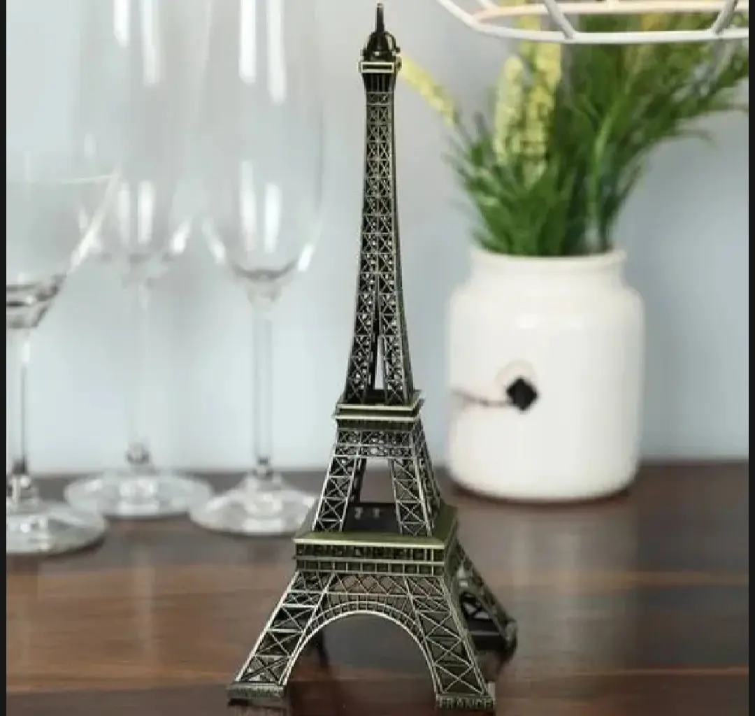 Picture of Paris Eiffel Tower Showpiece/Paris Tower 18 cm/7.1 inch Paris Eiffel Tower For Any Kind Of Decoration, Different size Paris Tower 18 cm/7.1 inch Paris Eiffel Tower For Any Kind Of Decoration - Multicolor