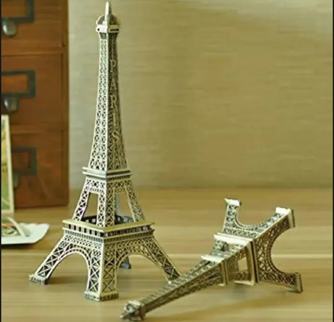 Picture of Paris Eiffel Tower Showpiece/Paris Tower 18 cm/7.1 inch Paris Eiffel Tower For Any Kind Of Decoration, Different size Paris Tower 18 cm/7.1 inch Paris Eiffel Tower For Any Kind Of Decoration - Multicolor