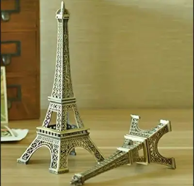 Picture of Paris Eiffel Tower Showpiece/Paris Tower 18 cm/7.1 inch Paris Eiffel Tower For Any Kind Of Decoration, Different size Paris Tower 18 cm/7.1 inch Paris Eiffel Tower For Any Kind Of Decoration - Multicolor