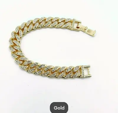 Picture of Men Jewelry Luxury Crystal Stone Bracelet/Crystal Stone Cubic Zirconia Fashion Charm Bracelet For Men