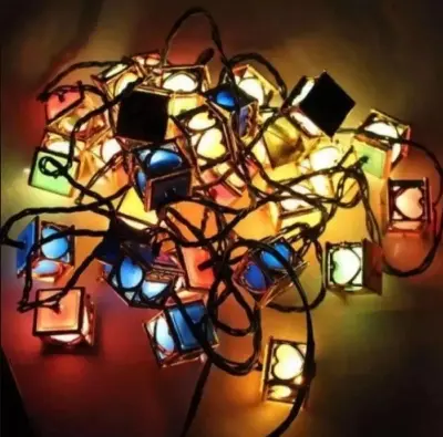 Picture of Box Fairy Lights, Led Heart Box for Wedding, Party, Birthday Decorative String Lights/Led Decoration dhool light - Multicolor