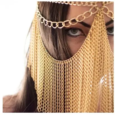 Picture of Ensemble Yourself - Upscale Need - Fabe chain perineum quality fashionable stylish - Sensible - Must Have - Understated Sophistication - Gold