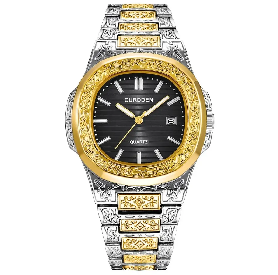 Picture of Islamic Calligraphy Arabic Men's Watch/New Classic Retro Men's Watch with Steel Strap