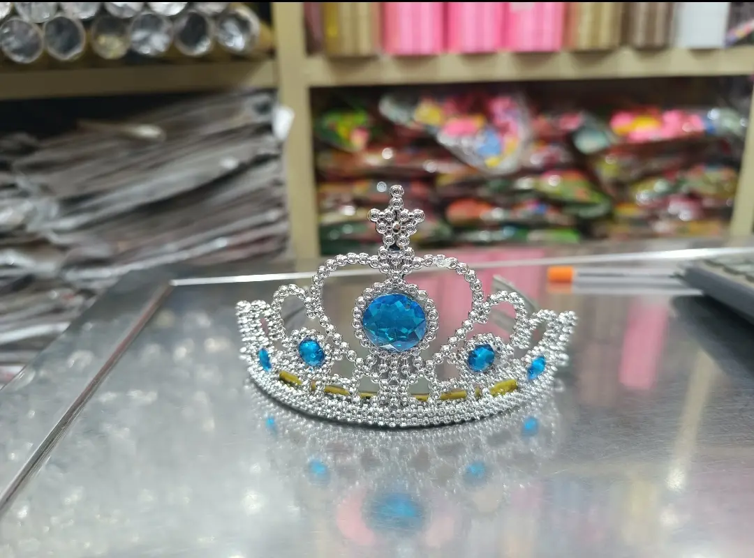 Picture of Frozen Elsa crown girls headband crown - Multicolor,Int:M