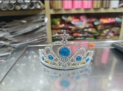 Picture of Frozen Elsa crown girls headband crown - Multicolor,Int:M