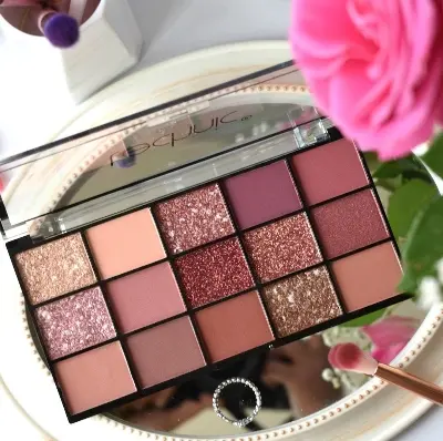 Picture of Technic Invite Only Pressed Pigment 15 Color Matte Eyeshadow Palette - 21.9g Multicolor