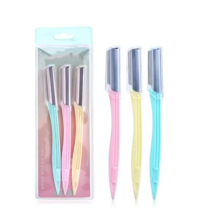 Picture of KELI 3PCS EYE BROW RAZOR Multicolor