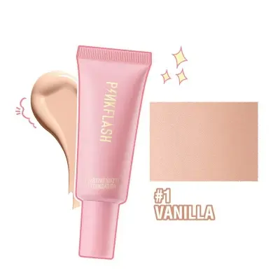 Picture of Pink Flash Long Lasting Waterproof Matte Foundation - Vanilla- Shade-01