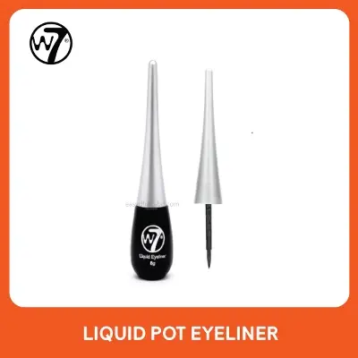 Picture of W7 Liquid Eyeliner Pot 8ml - Black