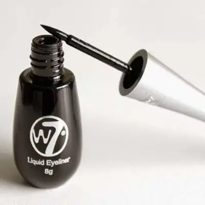Picture of W7 Liquid Eyeliner Pot 8ml - Black