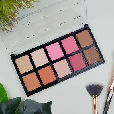 Picture of Chanlanya 10 Colour Contour & Highlighter Palette