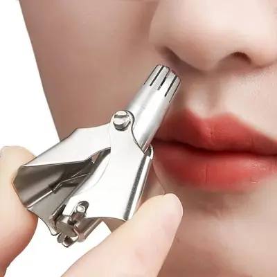 Picture of Nose Hair Trimmer For Men And Women With Noise Wash able Man-ual Nasal Hair