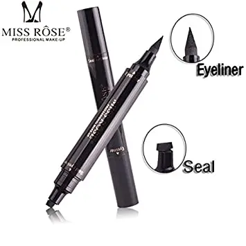 Picture of Miss Rose 2 in 1 Stamp eyeliner - black